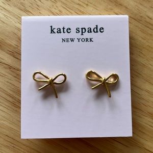Brand New Kate Spade Bow Earrings